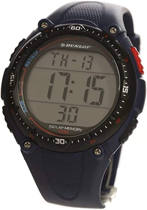 DUNLOP Mod. DUN-56-G03 NAVY BAND-RED: Orologio da polso Unisex | STORE ITALIA | Spedizione gratis