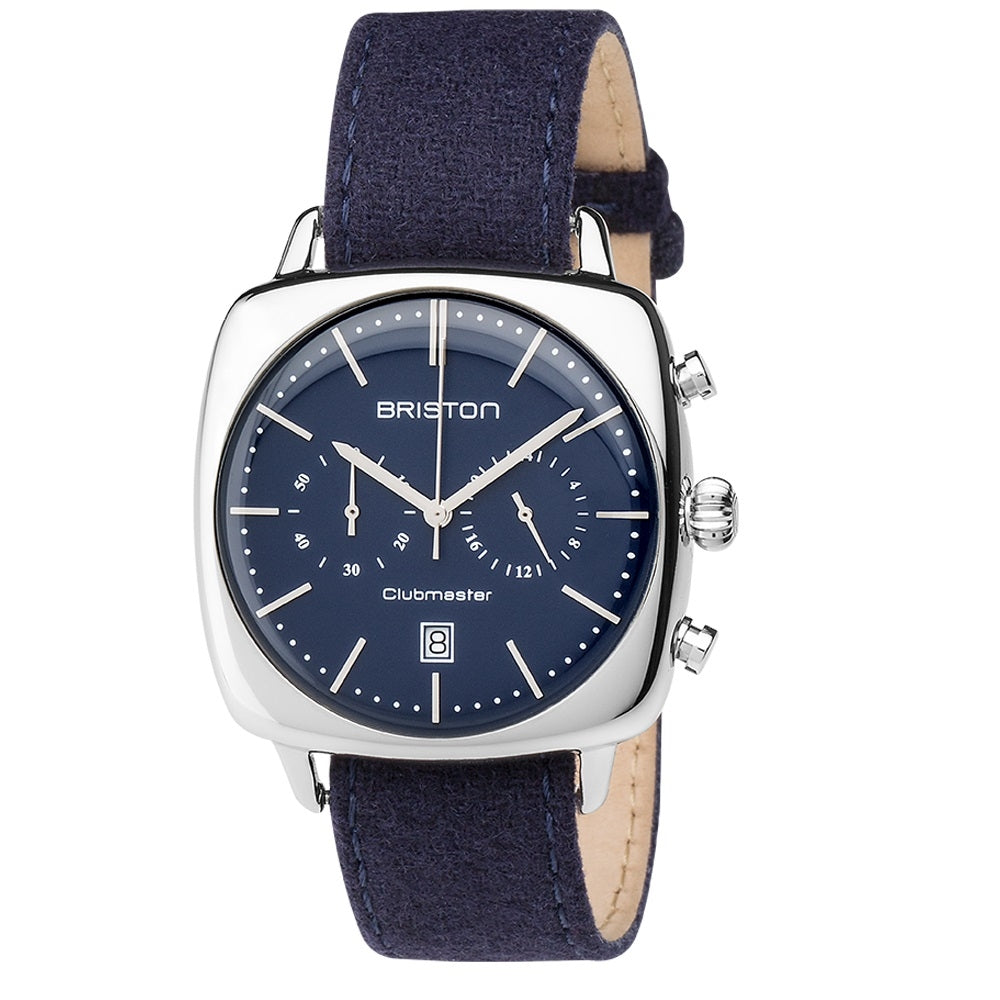 BRISTON Mod. CLUBMASTER VINTAGE CHRONO: Orologio da polso Uomo | STORE ITALIA | Spedizione gratis