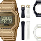 CASIO G-SHOCK Mod. THE ORIGIN - GOLD CHAIN Limited Edt. Special Pack + 2 Extra straps + 2 Extra Bezels: Orologio da polso Uomo | STORE ITALIA | Spedizione gratis