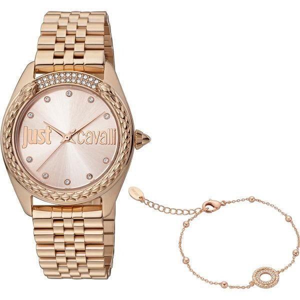 JUST CAVALLI WATCHES Mod. EMOZIONI Special Pack + Bracelet: Orologio da polso Donna | STORE ITALIA | Spedizione gratis