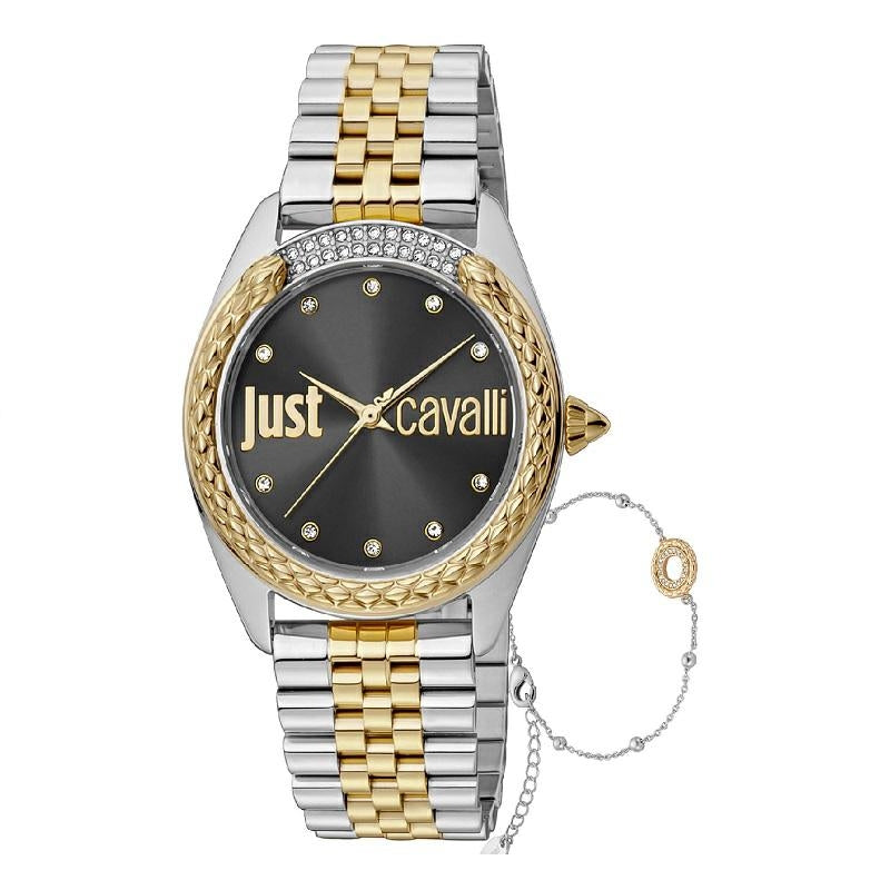 JUST CAVALLI WATCHES Mod. EMOZIONI Special Pack + Bracelet: Orologio da polso Donna | STORE ITALIA | Spedizione gratis