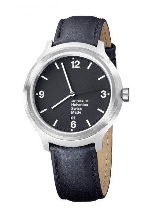 MONDAINE Mod. HELVETICA No. 1 BOLD: Orologio da polso Uomo | STORE ITALIA | Spedizione gratis