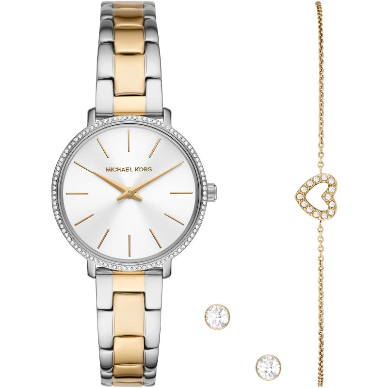 MICHAEL KORS Mod. PYPER Special Pack (watch-bracelet-earrings): Orologio da polso Donna | STORE ITALIA | Spedizione gratis