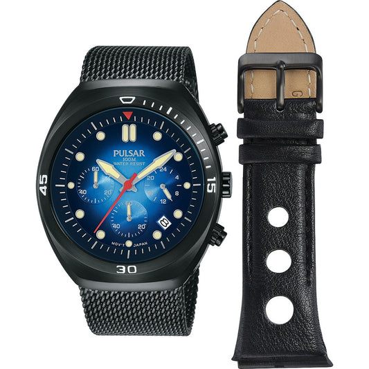 PULSAR Mod. PT3951X2 Special Pack + Extra Strap: Orologio da polso Uomo | STORE ITALIA | Spedizione gratis